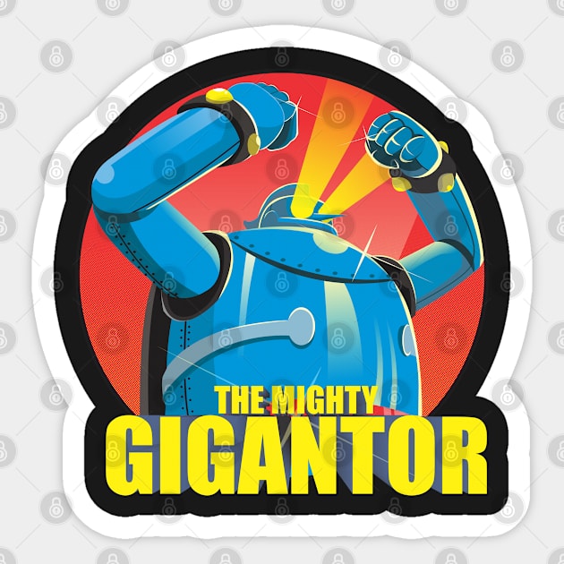 Gigantor Sticker by kladenko